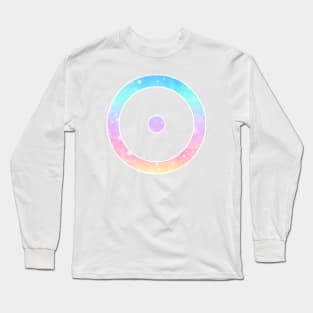 The Sun Planet Symbol in Magical Unicorn Colors Long Sleeve T-Shirt